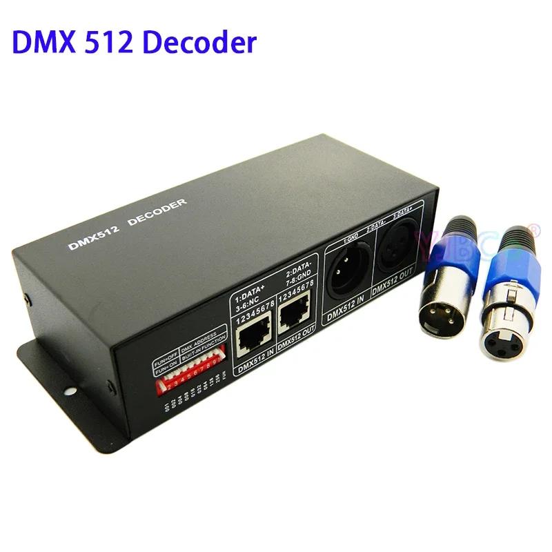 DMX 512 ڴ , RGB/RGBW LED Ʈ Ʈ Ʈѷ, DMX PWM RGB  , 12V, 24V, 3CH/4CH, 4CH * 8A